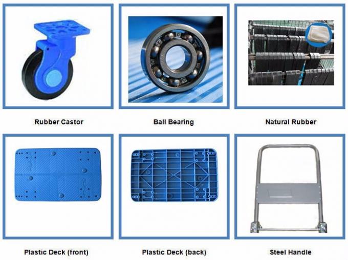 Faltender Speicherwagen-industrieller Laufkatzen-Stahlwagen mit den