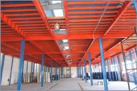Multi Level Pallet Rack Supported Mezzanine , Steel Structure Mezzanine Floor