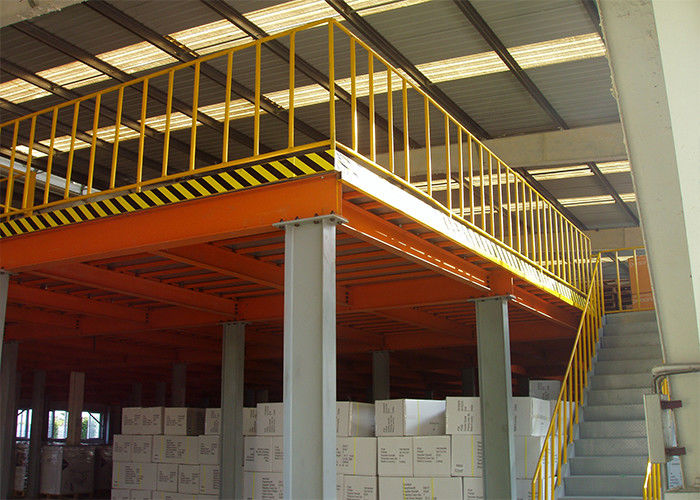 Long Span Warehouse Mezzanine Systems , Temporary Storage Hi Level Mezzanine Floors
