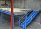 Steel Q235 / Q345 Industrial Mezzanine Floors Two Layer For Warehouse