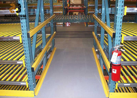 Freestanding Industrial Steel Storage Racks Maximum 1500kg Carton Flow Racks
