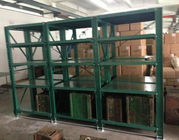Adjustable Injection Mold Storage Racks , Steel Storage Shelves 2-6 Layerl