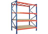 Q235B Steel Warehouse Heavy Duty Storage Racks Pallet Racking With Plywood Board
