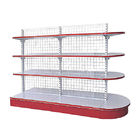 Multi Layer Supermarket Display Shelf / Metal Display Racks 50-150kg/Layer