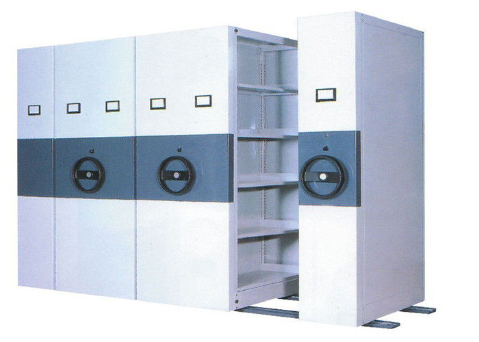 Schwerlast-Kaltrollstahl bewegliche Schließfächer Regalsystem mit Bodenspuren