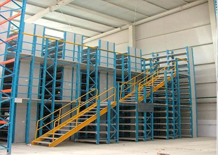 Palettenregal mit Unterlage Mezzanine, Stahllager Mezzanine Boden für die Lagerung