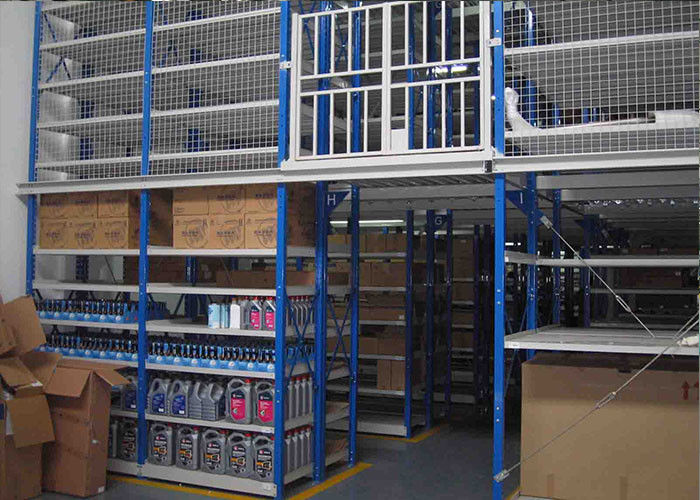 Kaltgewalzte Racks mit Rackrahmen für die Lagerung von industriellen Mezzaninen aus Stahl