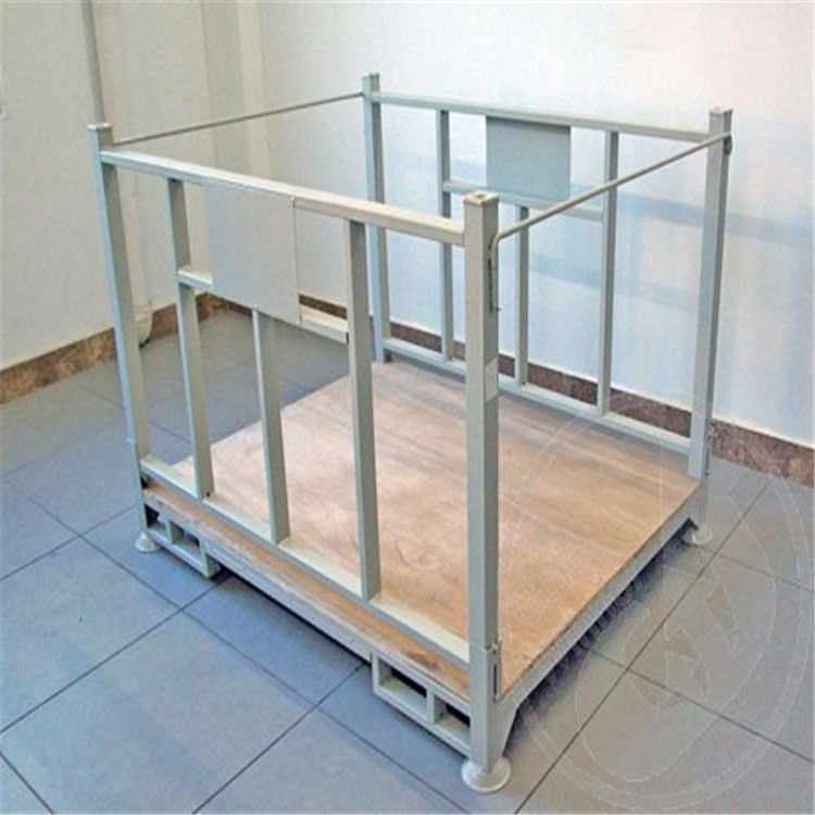 Apparel Factory Metal Wire Mesh Cage Foldable Cloth Container for Storage