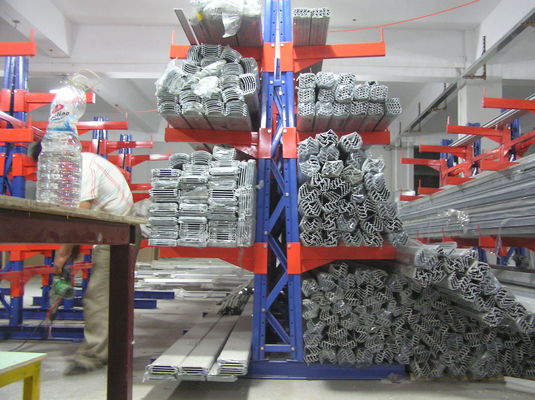 Stahl-Cantilever-Speicher-Rack-System, Industrie-Cantilever-Metall-Rack