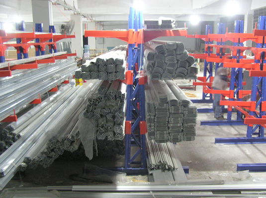 Stahl-Cantilever-Speicher-Rack-System, Industrie-Cantilever-Metall-Rack