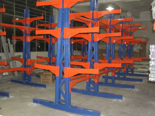 Stahl-Cantilever-Speicher-Rack-System, Industrie-Cantilever-Metall-Rack