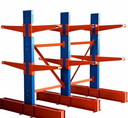 Mehrstufige Cantilever-Palettenregale aus Kohlenstoffstahl mit hoher Ladekapazität für Industriezwecke
