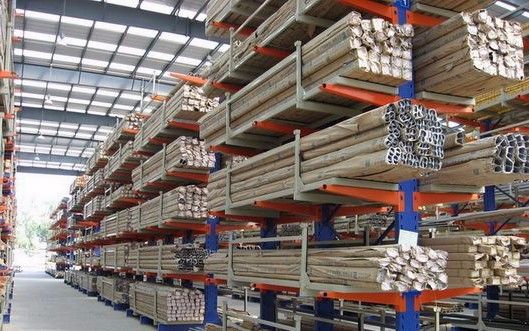 Stahl Q235 Verstellbare Kantelierregalen für die industrielle Lagerhaltung