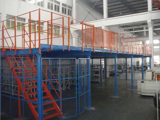 Mehrstufige Strukturalstahl-Mezzanine, Rackgestützte Lagerung Mezzanine Plattformen