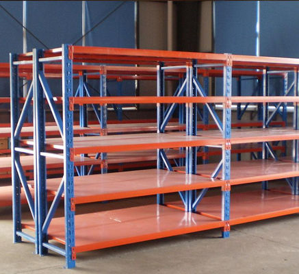Lange Spannweite Paletten-Industrie-Racks und Regalleisten Mittelschicht zusammengebaute Struktur