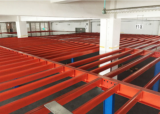 Langfristige industrielle Mezzanine-Böden Stahlkonstruktion für Lagerlager
