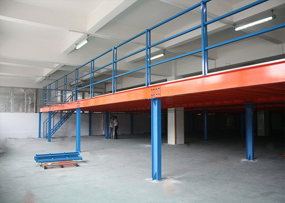Langfristige industrielle Mezzanine-Böden Stahlkonstruktion für Lagerlager