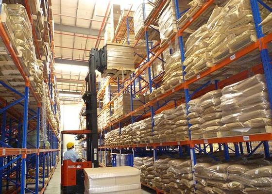Kaltgewalzte, verstellbare Schwerlastrecke Regalen, Industrielagerregale für Lager