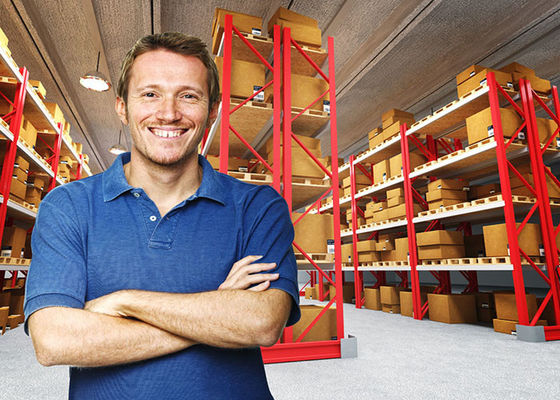 Industrie-Heavy-Duty-Lagerregale, Warp-Beam-Lagerlagerlösungen