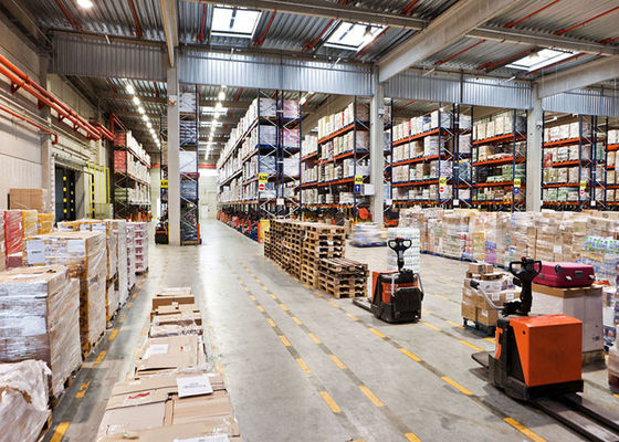 Industrie-Heavy-Duty-Lagerregale, Warp-Beam-Lagerlagerlösungen