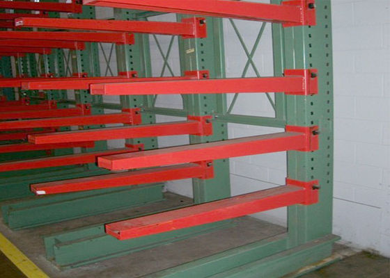 Einseitiges Metall-Kantilliver-Rack Sicherheit Schwerlast-Kantilliverregal