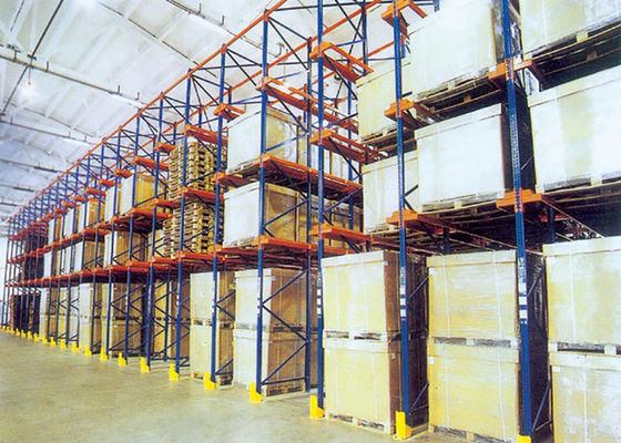 Stahl Q235B Industriepalettenregal Regal, durchfahren Palettenregal System