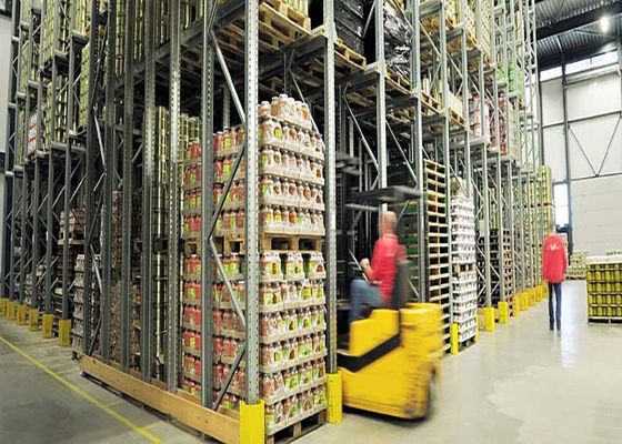 Stahl Q235B Industriepalettenregal Regal, durchfahren Palettenregal System