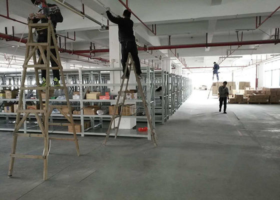 Mehrstufige Lagerhalle für leichte Palettenregale für industrielle und kommerzielle Zwecke
