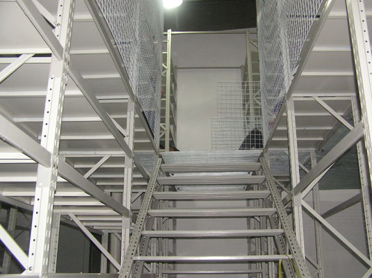 Montieren Sie industrielle Mezzanine-Böden, Palettenregal unterstützt Mezzanine