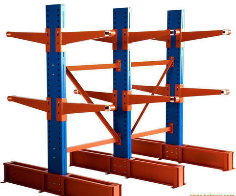 Mehrstufige Cantilever-Palettenregale aus Kohlenstoffstahl mit hoher Ladekapazität für Industriezwecke