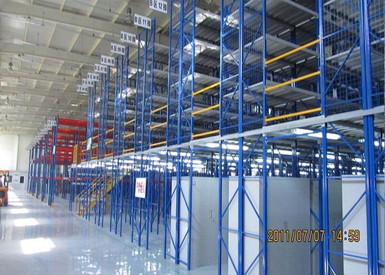 Palettenregal mit Unterlage Mezzanine, Stahllager Mezzanine Boden für die Lagerung