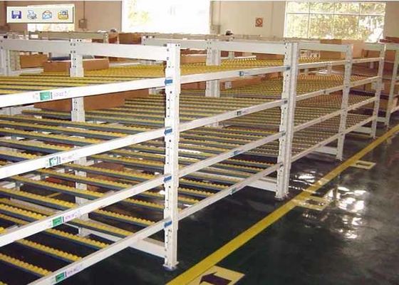 Lagerhallen Industrielagerregale Hersteller Schwerkraft-Pallettracksysteme