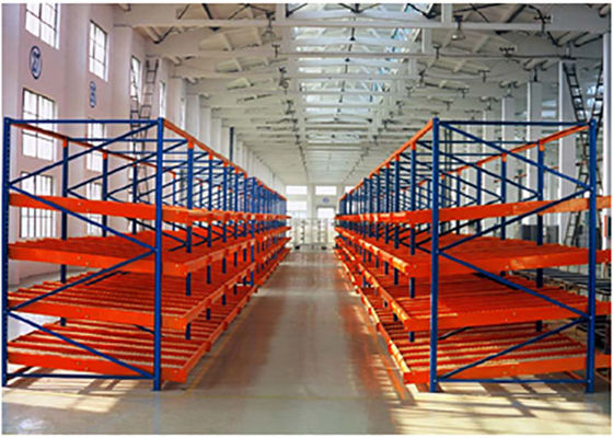 1000 kg/Paletten Industrie-Stahl-Lagerregalen Schwerkraft-Flow-Rack im Lager