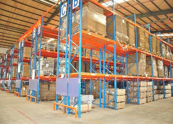 1500 kg/Paletten Industrie-Stahllagerregale Schwerlastlagerregale für Palettenlager