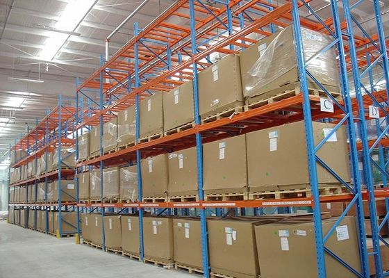 Mehrstufige schwere Industriepalettenregale, kaltgewalzte Stahllagerregale