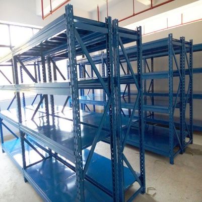 Mittelschwere Lagerregale aus Stahl für Industriezwecke 500 kg/Schicht