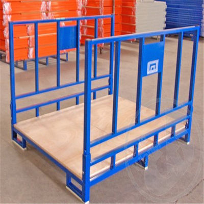 Q235 Stackbare Palettenkäfige Industrie Metallnetzlagerbehälter