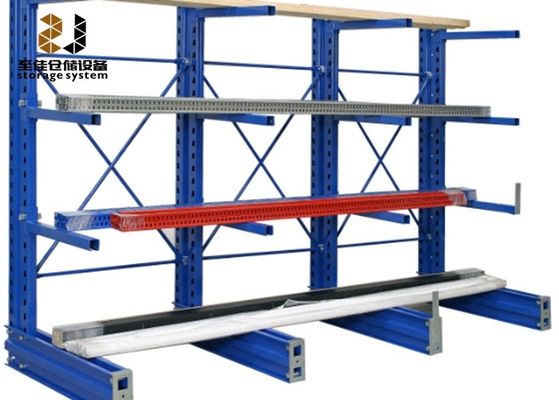 250-800 lbs Cantilever Palettenregal Pulverbeschichtung Cantilever Regalregal