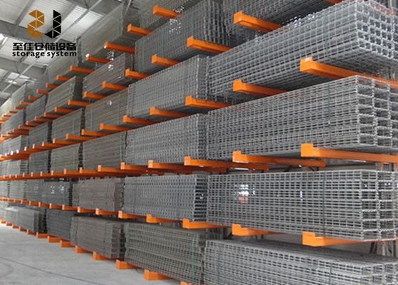 Mehrstufige Cantilever-Palettenregale gegen Korrosion für Rohrlager