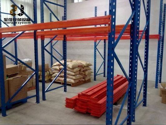 Montieren / Schweißen von Metall-Heavy Duty-Lagerlagerregalen Maximum 4500 kg pro Ebene