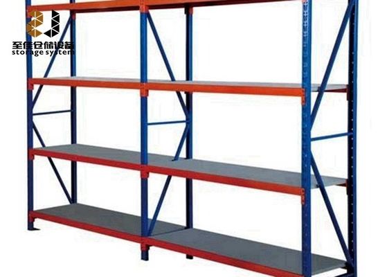 100 kg-200 kg/Schicht Leichtmetallregale Einfach zu installieren Metalllagerregale