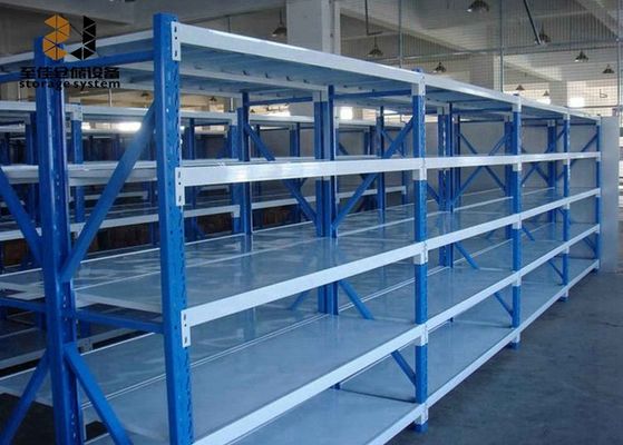 Pulverbeschichtete verzinkte Industrie-Metallregale für die Lagerhaltung