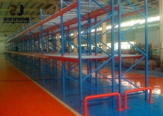 Stahl Q235 / Q345 Maximal 4500 kg pro Ebene Leistung beschichtete Palettenregalen