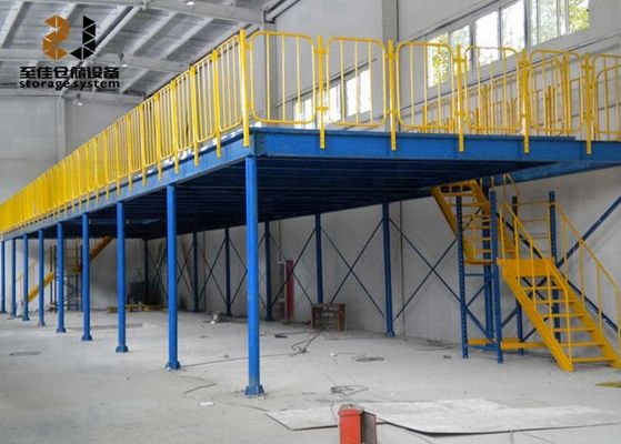 500 kg-1500 kg/qm Metall-Mezzanine-Bodenbelagsysteme Epoxy-Pulverbeschichtung