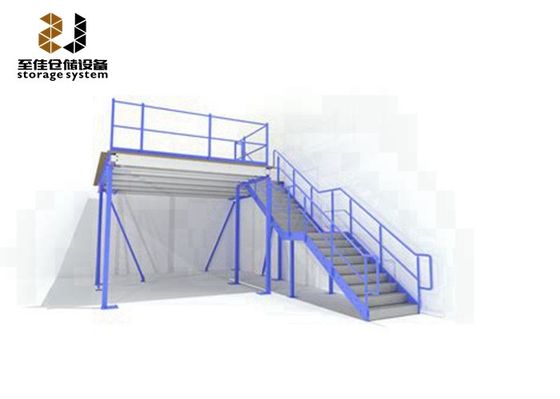 500 kg-1500 kg/qm Metall Mezzanine Systeme, Lagerung Mezzanine Bodenlager System