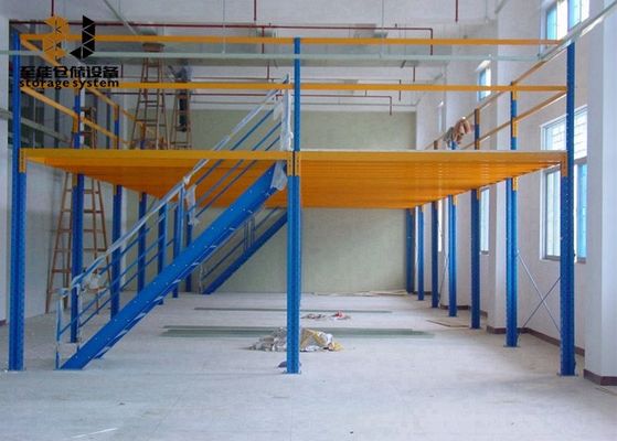 500 kg-1500 kg/qm Metall Mezzanine Systeme, Lagerung Mezzanine Bodenlager System