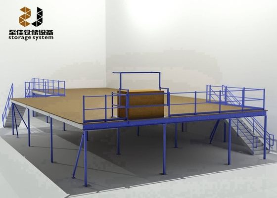 500 kg-1500 kg/qm Metall Mezzanine Systeme, Lagerung Mezzanine Bodenlager System
