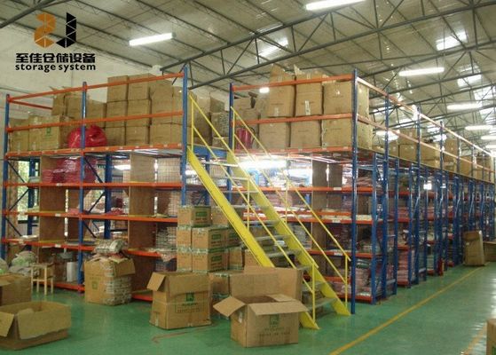 Schraubenloses / Niete-Regal Industrie-Mezzanine-Boden Oberfläche glatt 2m Höhe