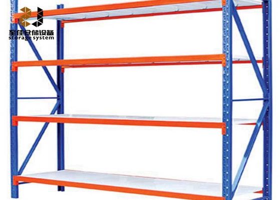 Kaltgewalzte Epoxy-Stahlpulver-beschichtete Langstreckenregale, maximal 1000 kg / Ebene