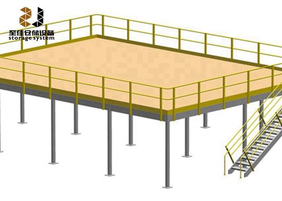 2 Schicht Mezzanine Plattform Regalsysteme Q235